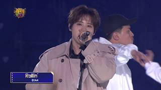[강릉 올림픽 피날레쇼 HD] B1A4 - Rollin&#39;