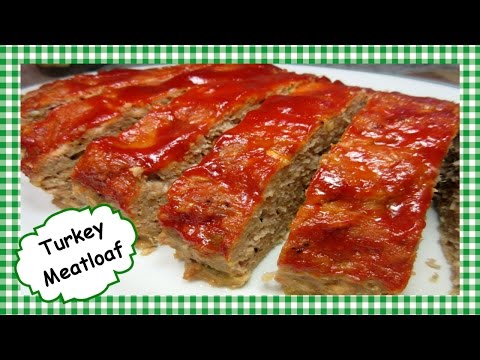 Homemade Turkey Meatloaf ~ Easy Healthy Meatloaf Recipe