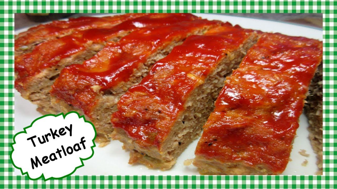 Homemade Turkey Meatloaf ~ Easy Healthy Meatloaf Recipe