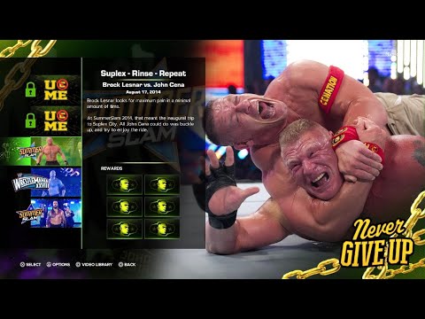 WWE 2K23 John Cena Showcase Match #11 Suplex - Rinse - Repeat