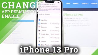 How to Change App Permission on iPhone 13 Pro – Manage Apps Settings