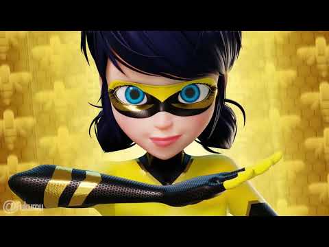 MIRACULOUS - Golden Bee - Marinette 🐝 3D Transformation!