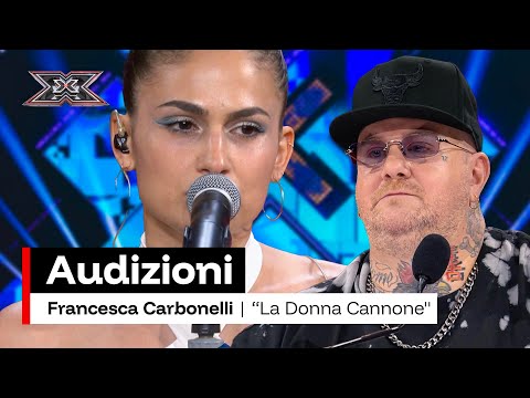 Francesca Carbonelli canta “La donna cannone” di Francesco De Gregori | X Factor 2025 Audizioni 3