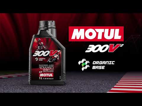 Motul goes a step beyond with a new racing oil: Motul 300V² 10W50