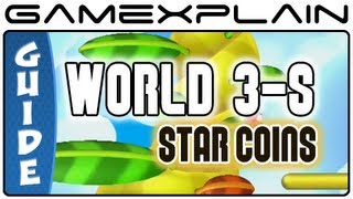 New Super Mario Bros. U - Sparkling Waters-Skyward Stalk Star Coins Guide