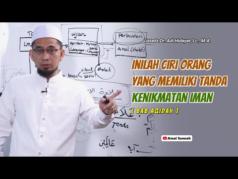 Orang Yang Memiliki Tanda Kenikmatan Iman❗Ust Adi Hidayat