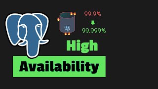 PostgreSQL HA High Availability Tutorial
