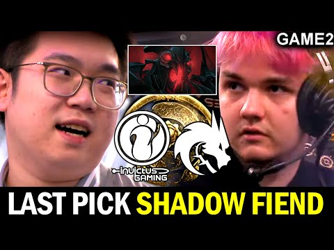 IG vs T.SPIRIT — Shadow Fiend Last Pick! Intense Refresher Game