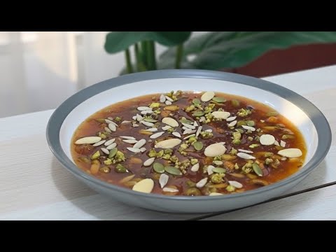 حلى الساجو البحريني sabudana حلى سهل ومناسب لوقت الشتاء اول فيديو لعام 2022@maisrecipes#436