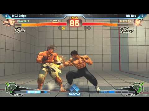 [EVO 2012 SSFIV AE] MCZ Daigo (Ryu) vs DR-Ray (Fei Long)