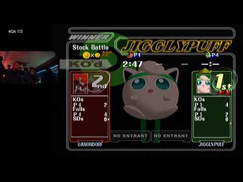 Four Quarters Melee #80 - Lylodyle (Puff) vs The Tation (Ganon)