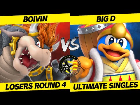 IHS Smash Tournament 2020 - Boivin (Bowser) Vs. Big D (King Dedede) Losers Round 4