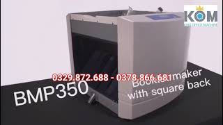 Máy gấp đóng ghim ép vuông gáy sách Dumor BM-350 3 in 1!