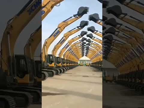 Impactante escena de excavadoras haciendo un puente para una promocion‼️‼️‼️😱😱 #shorts #excavator