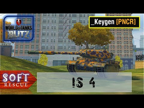 IS-4: 7200 Damage , 4 Frags - WOT BLITZ -