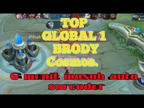 gameplay TOP 1 GLOBAL BRODY Cosmos.