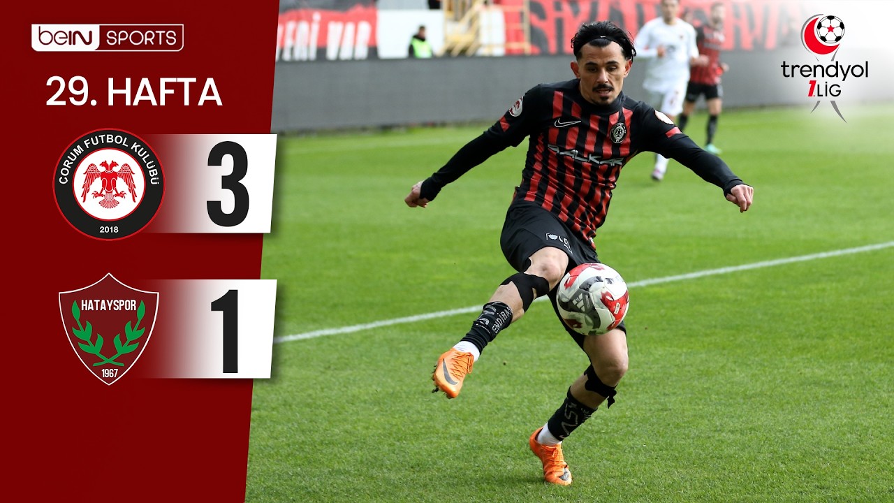 Çorum FK vs Hatayspor Highlights