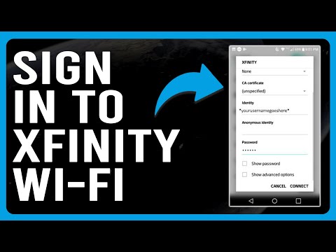 Sign Into Xfinity