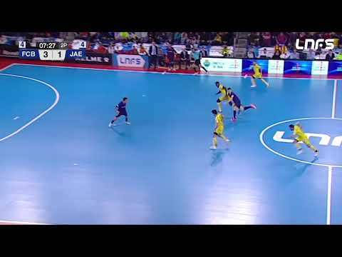 Gol Bingyoba (3-2) Barça Lassa - Jaén Paraíso Interior. J21, 1Div. LNFS