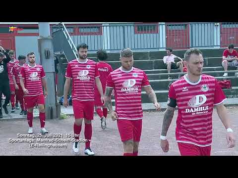 2021 07 25  FV N'rh  Saison 2021 22  7 Testspiel ESC Rellinghausen 06 vs  Cronenberger SC