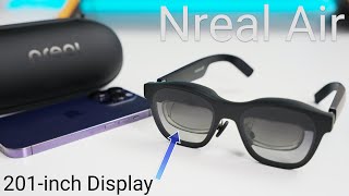 Nreal Air Unboxing and Overview - 201-inch Display for iPhone