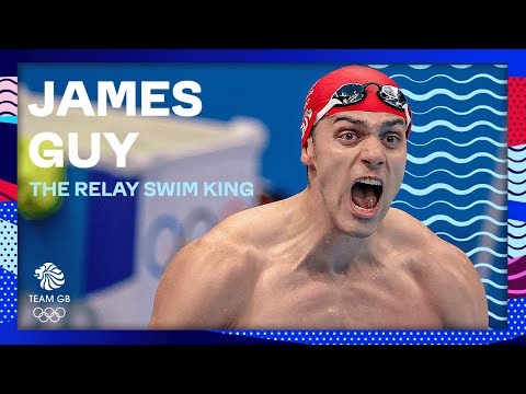The Relay Swim King 🏊‍♂️👑 | James Guy's Medal Moments | Rio 2016 & Tokyo 2020