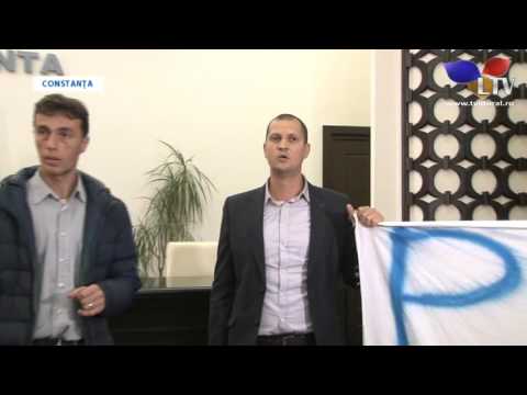 Protest inedit la ședința de Consiliu Local din Constanța - Litoral TV