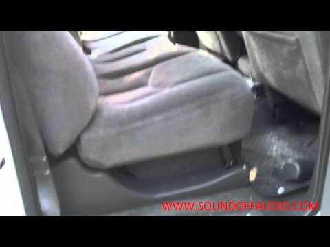 01-06 CHEVY CREW CAB HD UNDER SEAT BOX 60/40 OR BENCH
