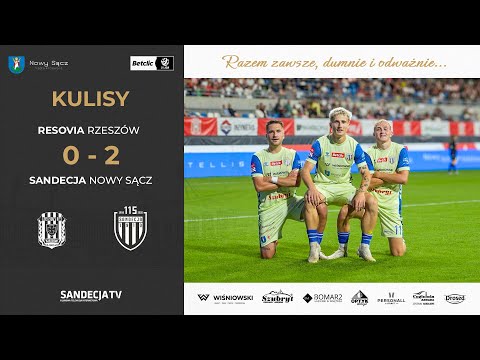 Resovia Rzeszów - Sandecja Nowy Sącz 0:2 (0:1), kulisy meczu | 21.09.2025