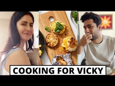Katrina Kaif Making Halwa In Sasural As First Rasoi Post Wedding Ritual With Husband Vicky Kaushal❤️