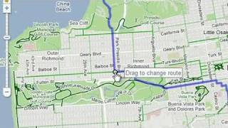 Bicycle Route on Google Maps - Tip from CycloCamping.com