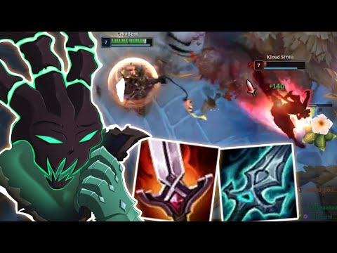AD Thresh In ARENA! 2v2v2v2 New Game Mode! First Game of AD Thresh - League of Legends Arena