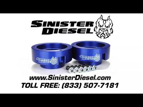 Sinister Diesel Dodge Leveling Kit Installation