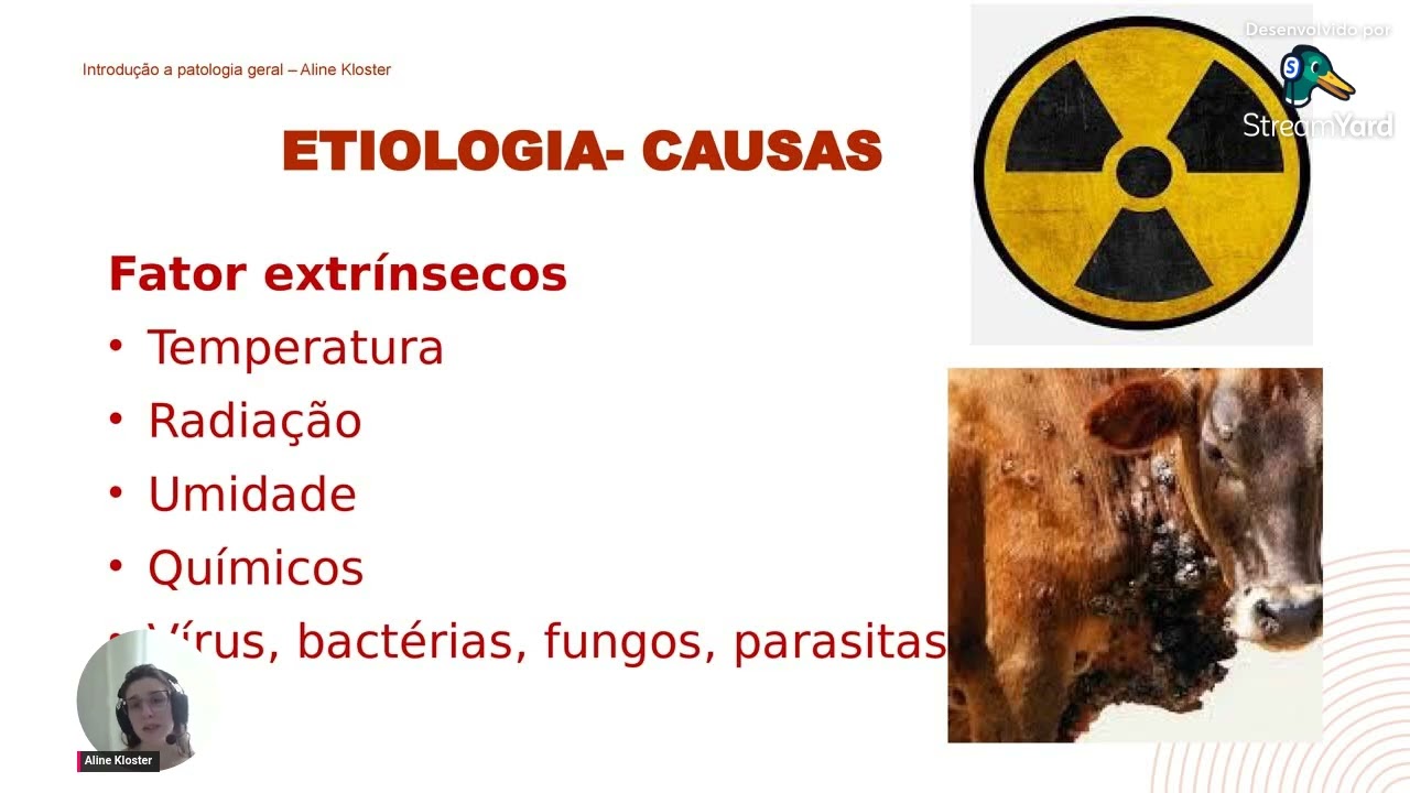 Patologia geral veterinária- introdução