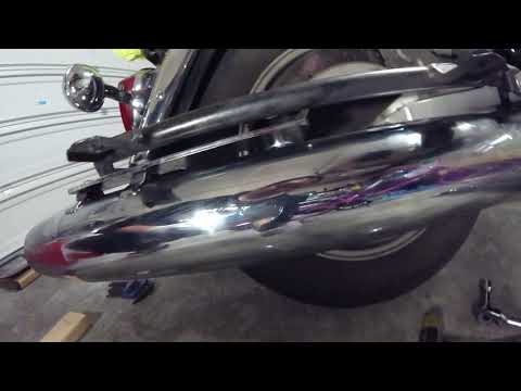 Yamaha Royal Star Tour Deluxe Muffler Swap