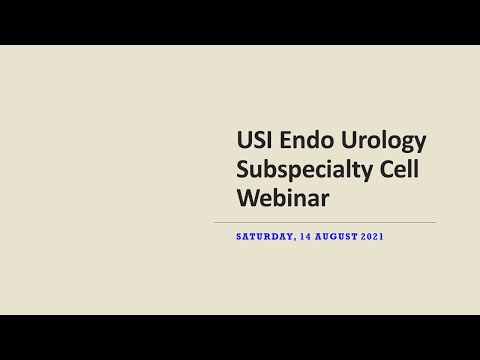 USI Endo Urology Subspecialty Cell Webinar