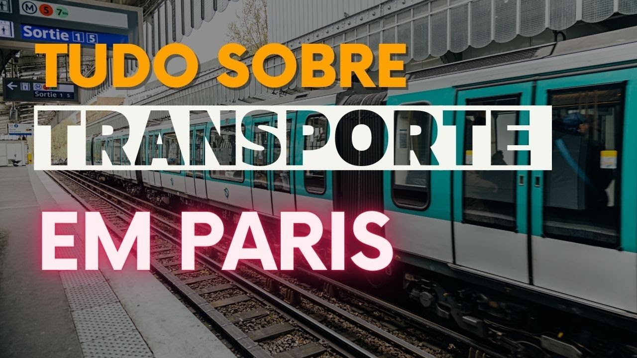 🔴 TRANSPORTE EM PARIS: QUAL O MELHOR E MAIS BARATO PARA TURISTAS