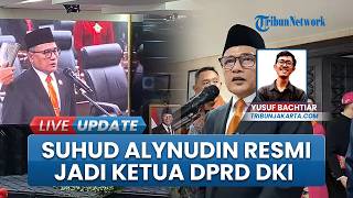 Suhud Alynudin Sah Dilantik Jadi Ketua DPRD DKI Jakarta, Gantikan Khoirudin hingga 2029