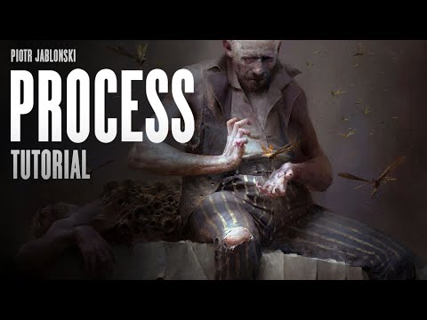 Digital Painting Process - Piotr Jablonski (Nicponim)