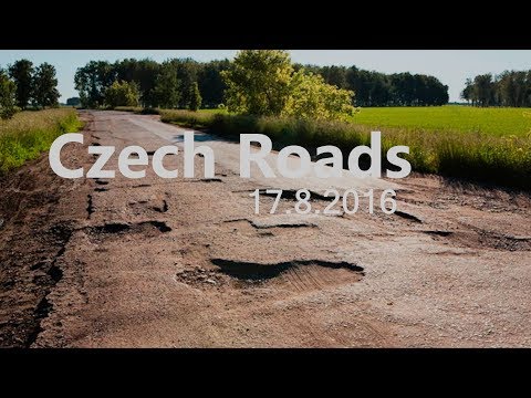 Czech Roads - wheel killed by kerb