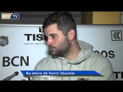 HCC TV Interview d'après match de Loïc Burkhalter Capitaine du HC La Chaux-de-Fonds