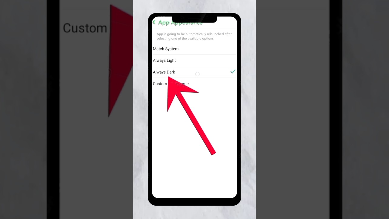 Snapchat par dark mode on kaise kare 😱 How To Enable Dark Mode On Snapchat 2025 | #shorts