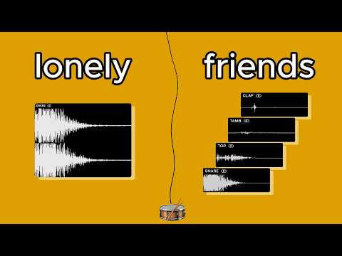 your snare needs friends.