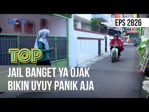 TUKANG OJEK PENGKOLAN - Jail Banget Ya Ojak Bikin Uyuy Panik Aja