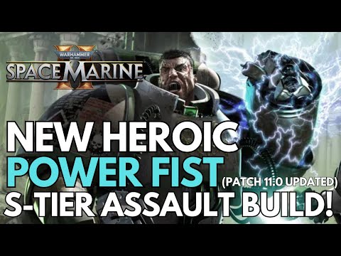 NEW HEROIC Power Fist Assault Build! | 300% + Damage Bonus + Infinite Jump Packs! | Space Marine 2