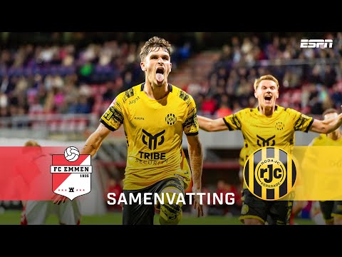 🤯 Thibo Baeten OP DREEF in DOELPUNTRIJK duel 🧮 | Samenvatting FC Emmen - Roda JC