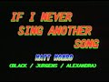 MATT MONRO 6 IF I NEVER SING ANOTHER SONG