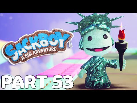 Sackboy A Big Adventure - High And Mighty 100% Walkthrough Part 53 - PS5 Gameplay