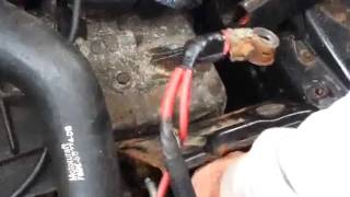How to replace transmission cooler line 2004 ford taurus lx 3 0 liter