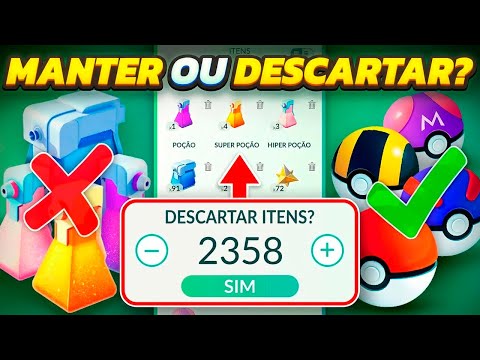 GUIA: Como Limpar sua Bolsa de Itens do Jeito Certo em 2026! Quais os Melhores Itens (Pokemon GO)